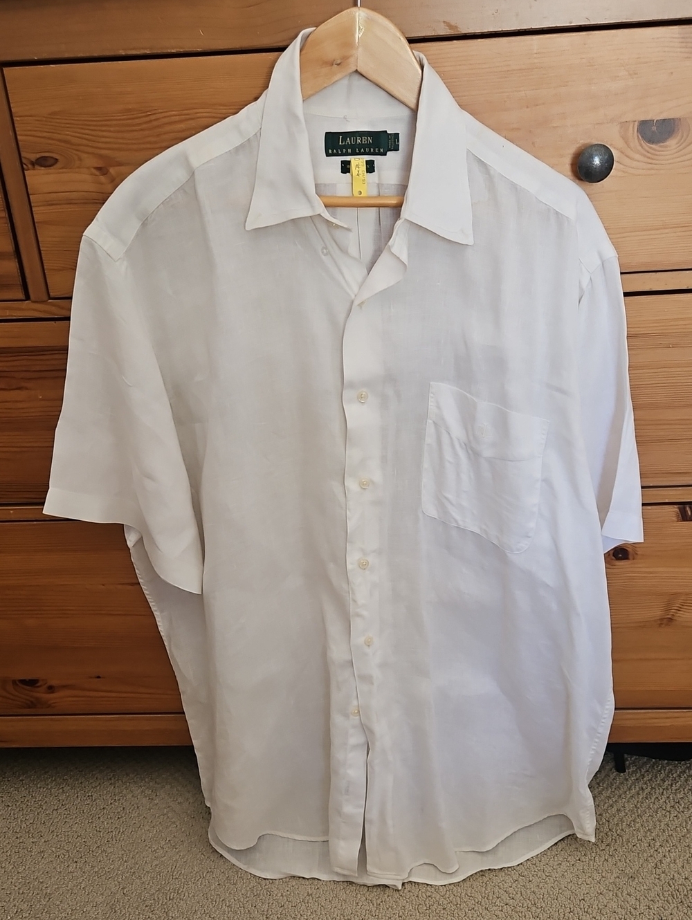 Ralph Lauren Men's Linen Button Down